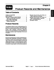 Toro 02103SL Rev A Service Manual Reelmaster 2000 D Preface Publication page 9