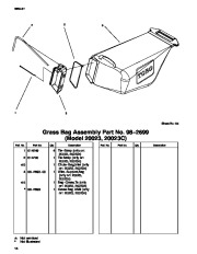 Toro Owners Manual, 2001 page 14