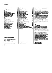 STIHL Owners Manual page 3