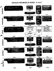 Ariens Sno Thro 932000 932001 4 6 7 Series Snow Blower Parts Manual page 3