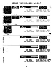 Ariens Sno Thro 932000 932001 4 6 7 Series Snow Blower Parts Manual page 6