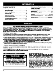 Craftsman Owners Manual page 2