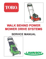 Toro Lawn-Boy Lawn Mower Drive System Manual page 1