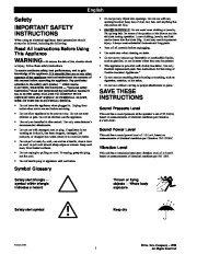 Toro 51566 Quiet Blower Vac Owners Manual, 1998 page 2