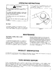 Toro 51580 300 Clean Sweep Owners Manual, 1992 page 3