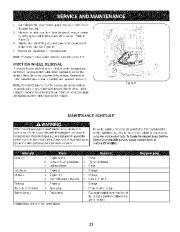 Craftsman 247.887900 Craftsman 28-Inch Snow Thrower Owners Manual page 21