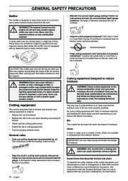 Husqvarna 334T 338XPT Chainsaw Owners Manual, 2005,2006,2007,2008,2009 page 10