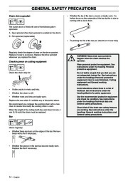 Husqvarna 334T 338XPT Chainsaw Owners Manual, 2005,2006,2007,2008,2009 page 14