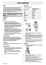 Husqvarna 334T 338XPT Chainsaw Owners Manual, 2005,2006,2007,2008,2009 page 16