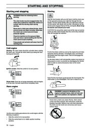 Husqvarna 334T 338XPT Chainsaw Owners Manual, 2005,2006,2007,2008,2009 page 18