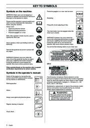 Husqvarna 334T 338XPT Chainsaw Owners Manual, 2005,2006,2007,2008,2009 page 2