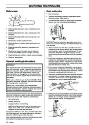 Husqvarna 334T 338XPT Chainsaw Owners Manual, 2005,2006,2007,2008,2009 page 20