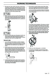 Husqvarna 334T 338XPT Chainsaw Owners Manual, 2005,2006,2007,2008,2009 page 21