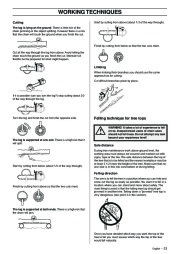 Husqvarna 334T 338XPT Chainsaw Owners Manual, 2005,2006,2007,2008,2009 page 23