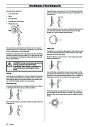 Husqvarna 334T 338XPT Chainsaw Owners Manual, 2005,2006,2007,2008,2009 page 24