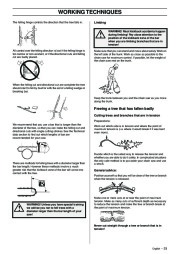 Husqvarna 334T 338XPT Chainsaw Owners Manual, 2005,2006,2007,2008,2009 page 25