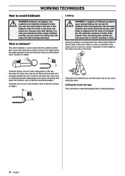 Husqvarna 334T 338XPT Chainsaw Owners Manual, 2005,2006,2007,2008,2009 page 26