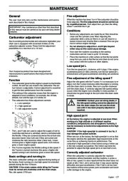 Husqvarna 334T 338XPT Chainsaw Owners Manual, 2005,2006,2007,2008,2009 page 27