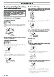 Husqvarna 334T 338XPT Chainsaw Owners Manual, 2005,2006,2007,2008,2009 page 28