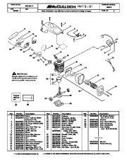 McCulloch Owners Manual page 2