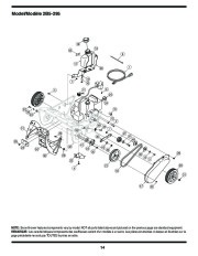 MTD 2B5 295 E2B5 E295 Snow Blower Owners Manual page 14