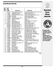 MTD 2B5 295 E2B5 E295 Snow Blower Owners Manual page 17