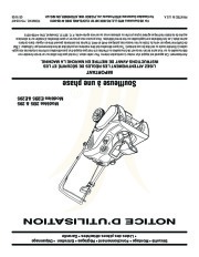 MTD 2B5 295 E2B5 E295 Snow Blower Owners Manual page 32