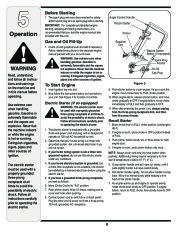 MTD 2B5 295 E2B5 E295 Snow Blower Owners Manual page 8