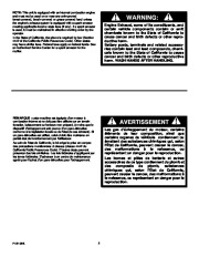 Murray 627804X5A Snow Blower Owners Manual page 2