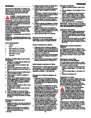 Murray 627804X5A Snow Blower Owners Manual page 23