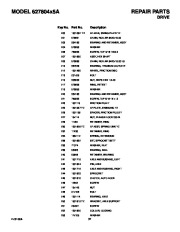 Murray 627804X5A Snow Blower Owners Manual page 37