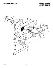 Murray 627804X5A Snow Blower Owners Manual page 38