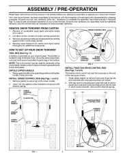 Husqvarna 9027STEXP Snow Blower Owners Manual, 2004,2005,2006,2007 page 5