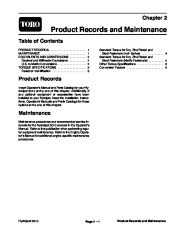 Toro 04134SL Rev B Service Manual Hydroject 3010 Preface Service page 9