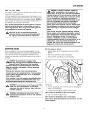 Murray Walk Behind 1695722 11.5TP 27-Inch Dual Stage Snow Blower Owners Manual page 15