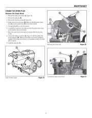 Murray Walk Behind 1695722 11.5TP 27-Inch Dual Stage Snow Blower Owners Manual page 21