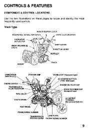 Honda HS624 HS724 HS828 HS928 HS1132 Snow Blower Owners Manual page 11