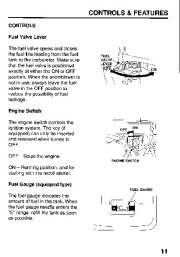 Honda HS624 HS724 HS828 HS928 HS1132 Snow Blower Owners Manual page 13