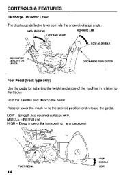 Honda HS624 HS724 HS828 HS928 HS1132 Snow Blower Owners Manual page 16