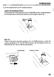 Honda HS624 HS724 HS828 HS928 HS1132 Snow Blower Owners Manual page 27