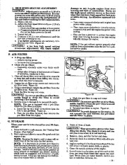 Poulan Pro Owners Manual, 1990 page 19