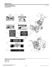 Simplicity 1695302 1695311 1695410 Intermediate Frame Snow Blower Owners Manual page 16