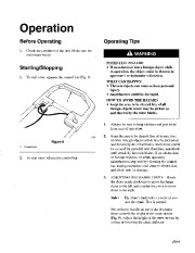Toro 38025 1800 Power Curve Snowthrower Owners Manual, 1995 page 11
