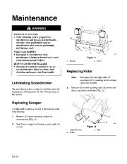 Toro 38025 1800 Power Curve Snowthrower Owners Manual, 1995 page 14