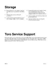 Toro 38025 1800 Power Curve Snowthrower Owners Manual, 1995 page 18