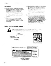 Toro 38025 1800 Power Curve Snowthrower Owners Manual, 1995 page 6