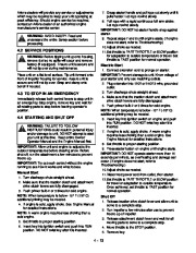 Ariens Sno Thro Models 932105 932506 Snow Blower Service Manual page 13