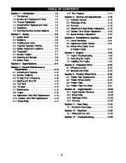 Ariens Sno Thro Models 932105 932506 Snow Blower Service Manual page 2