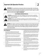 MTD Troy-Bilt RZT Series Colt Tractor Lawn Mower Owners Manual page 3