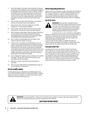 MTD Troy-Bilt RZT Series Colt Tractor Lawn Mower Owners Manual page 6